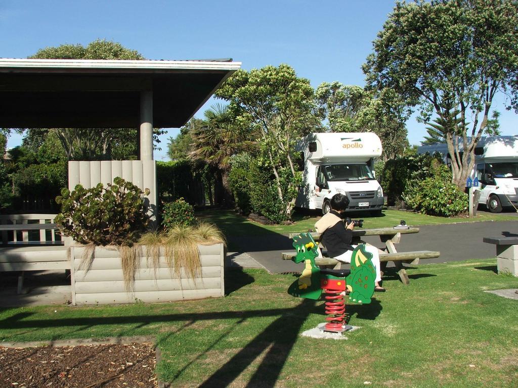 New Plymouth Top 10 Holiday Park Exteriér fotografie